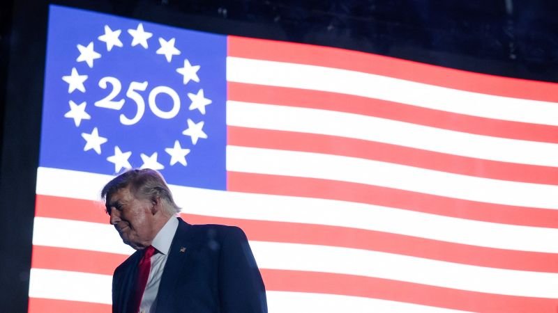 How Trump’s takeover fractured America’s birthday party