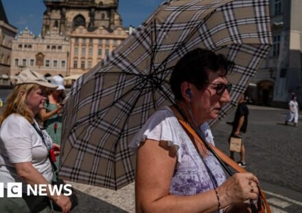 Heatwave breaks more records in northern and central Europe