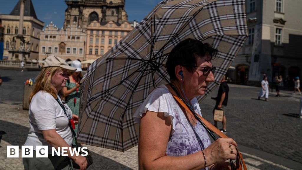 Heatwave breaks more records in northern and central Europe