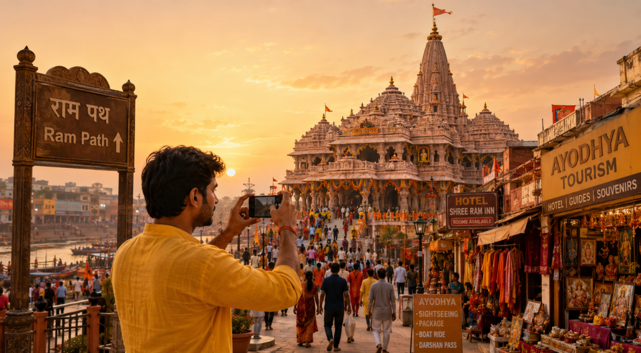 Ram Mandir Ayodhya Tourism: How a Temple Reshaped a Town’s Economy