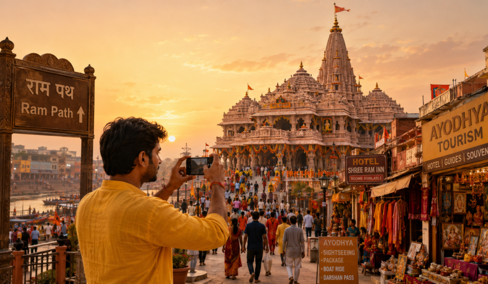 Ram Mandir Ayodhya Tourism: How a Temple Reshaped a Town’s Economy featured image.