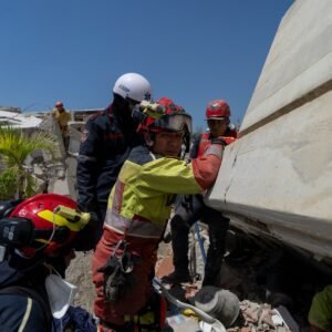 ‘I can only describe it as a war zone’: the rescuers navigating Venezuela’s post-quake hellscape