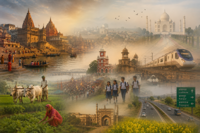 The Gangetic Heartland: The Geography That Made Uttar Pradesh Destiny