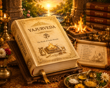The Yajurveda: The Veda of Ritual That Built the Vedic Sacrifice