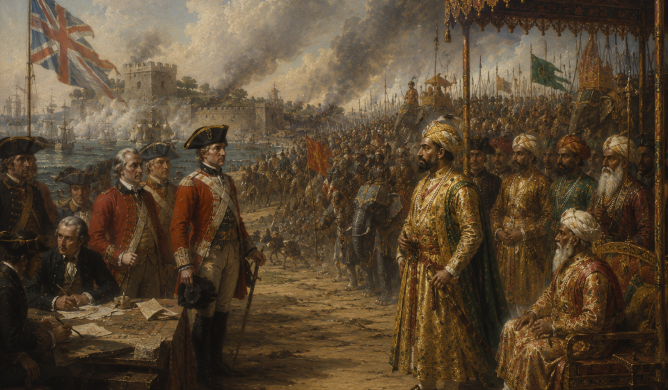 Child’s War: When the Company Fought Aurangzeb and Begged for Pardon image - ChatGPT Image Jul 12, 2026.