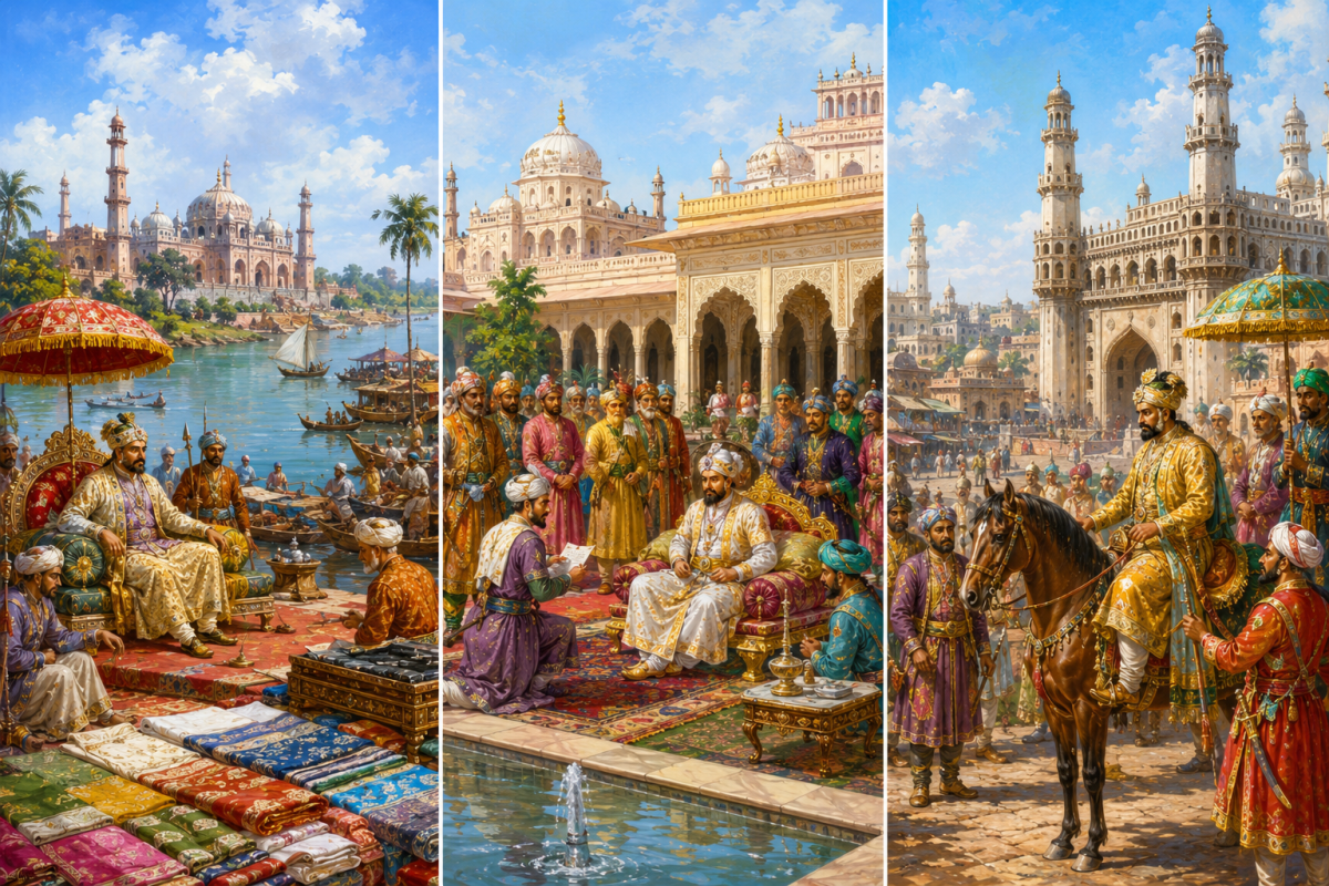 The Successor States: Bengal, Awadh and Hyderabad