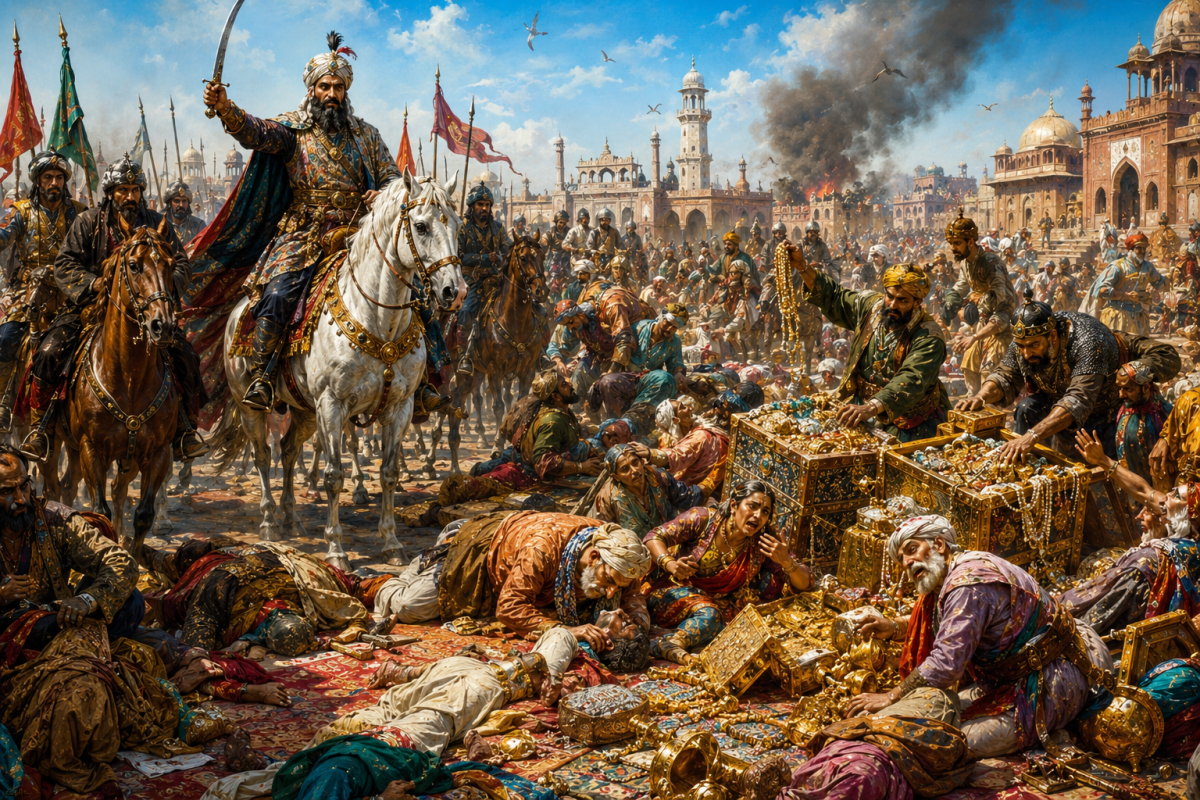 Nadir Shah 1739: The Sack of Delhi and the Broken Spell