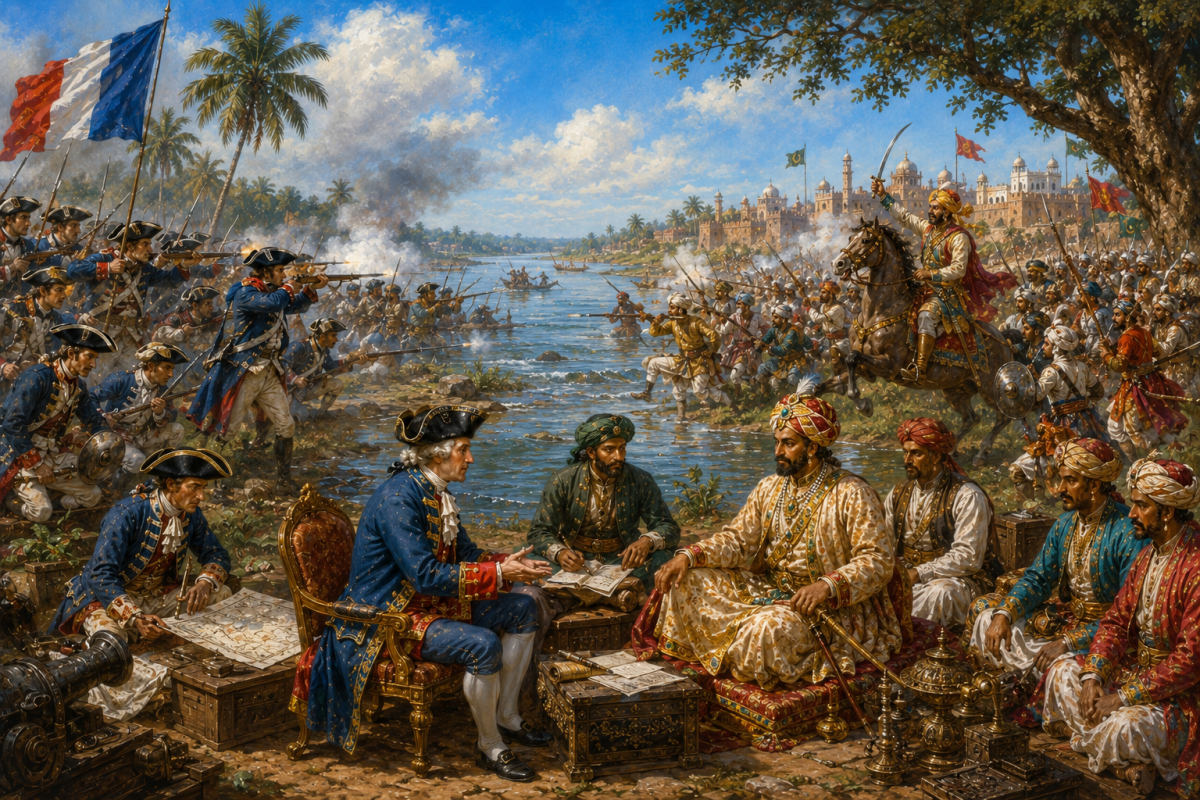 The First Carnatic War and the Revelation at the Adyar River