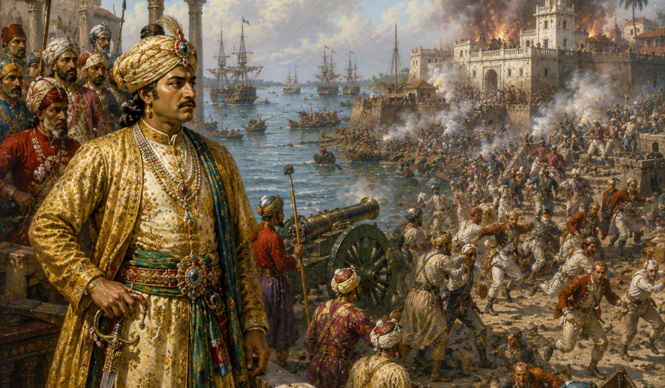 Siraj ud Daulah and the Fall of Calcutta image - ChatGPT Image Jul 12, 2026, 10_57_06 AM.