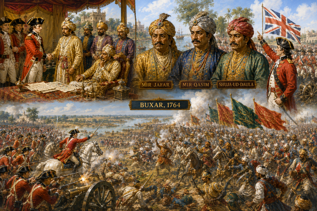 From Mir Jafar to Buxar: The Battle That Truly Decided India
