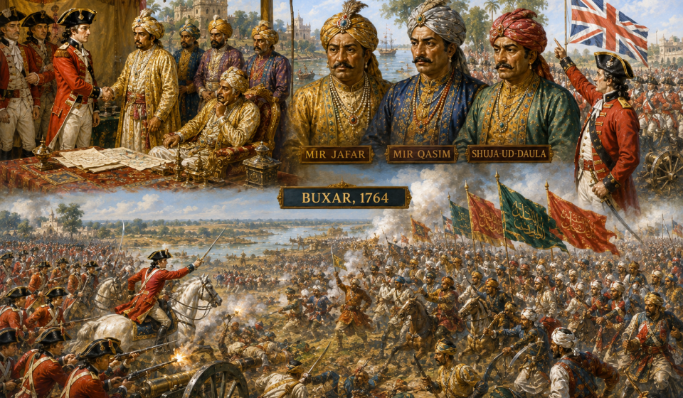 From Mir Jafar to Buxar: The Battle That Truly Decided India image - ChatGPT Image Jul 12, 2026, 11_03_06 AM.