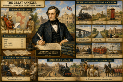 Dalhousie: The Great Annexer Who Built Modern India’s Machinery