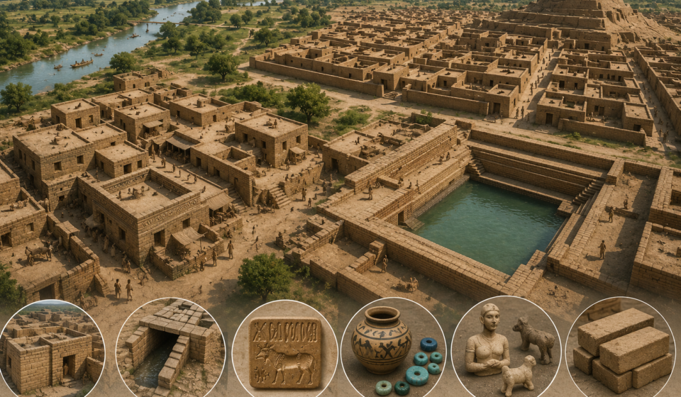 Harappa and Mohenjodaro: Engineering Marvels Before Their Time featured image for The Indic Journal.