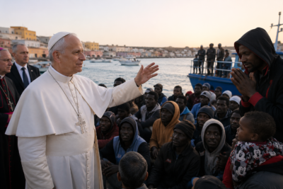 Pope Leo Urges US, Europe on Immigration from Lampedusa