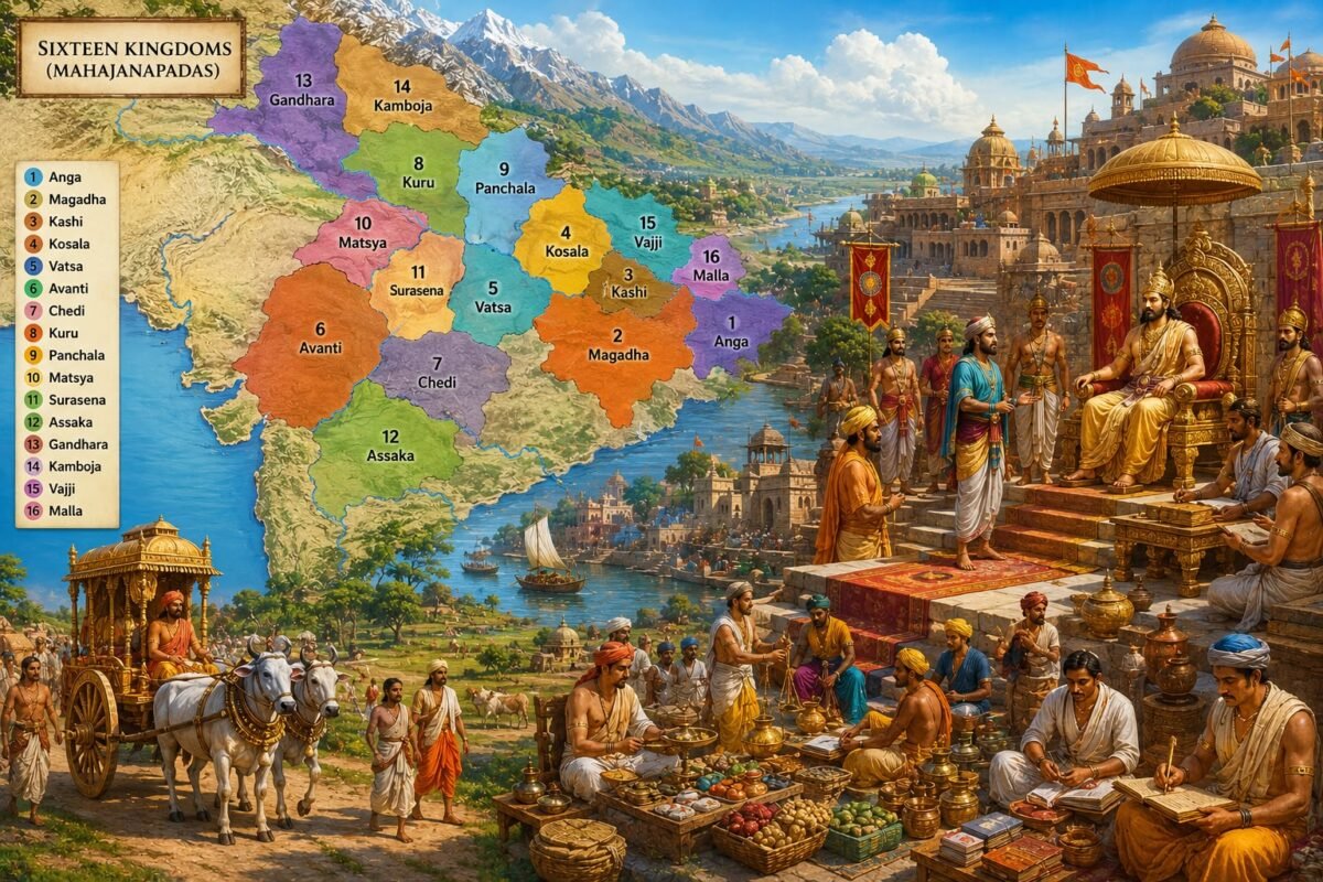 The Sixteen Kingdoms: How Mahajanapadas Shaped Early India