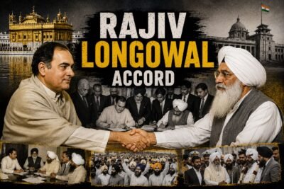 The Rajiv Longowal Accord: The Peace That Never Arrived