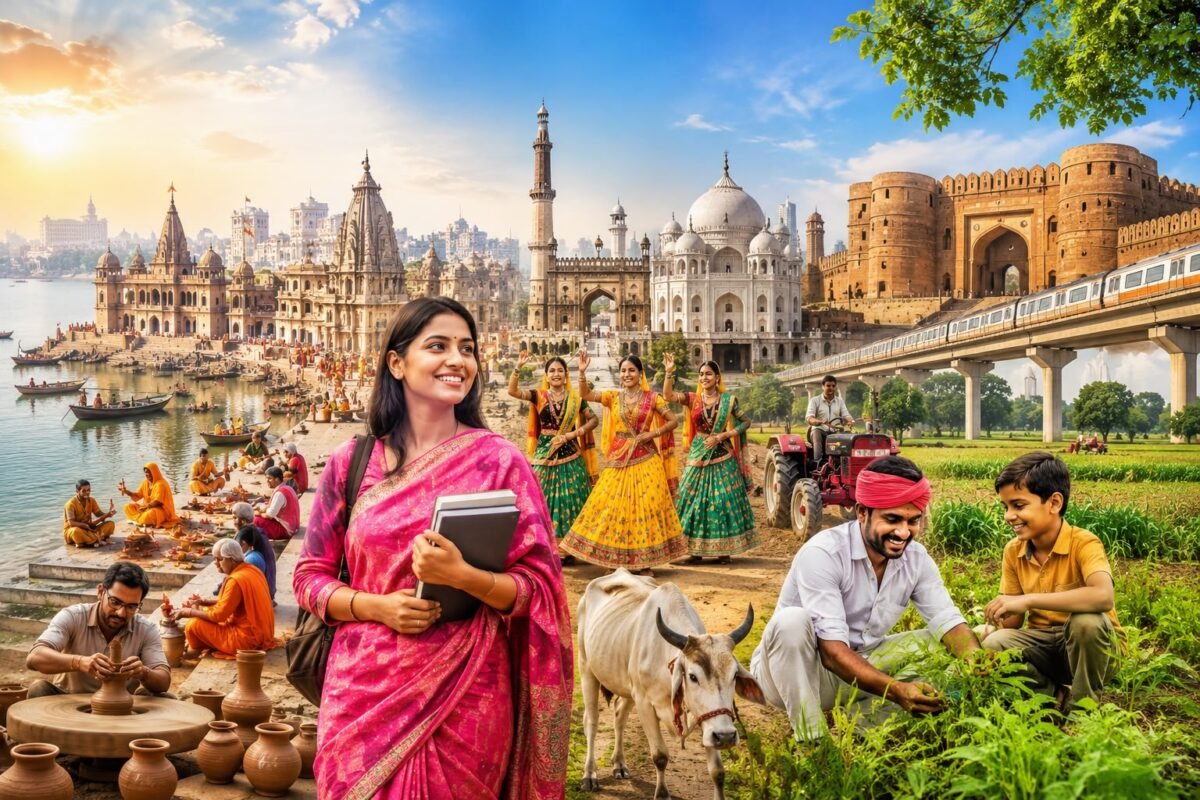 The Hindi Heartland Idea: How Uttar Pradesh Became the Default India
