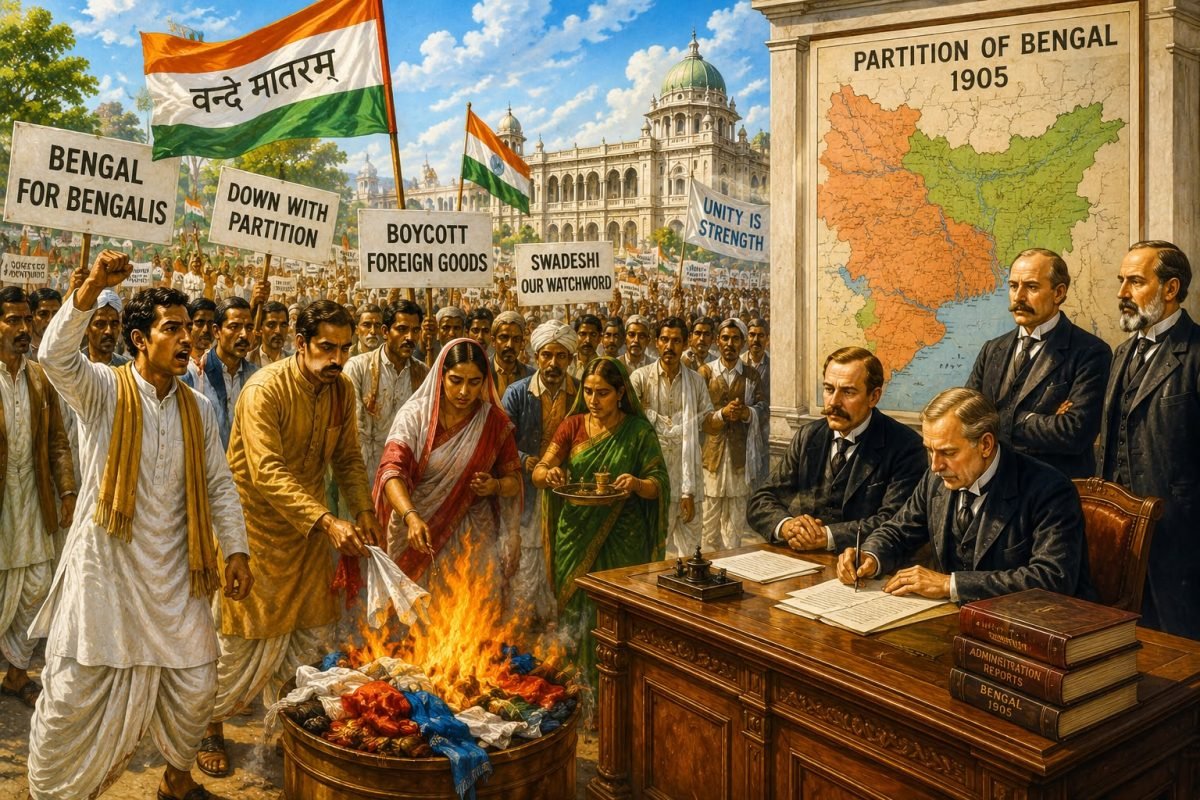 The Partition of Bengal 1905: The Stroke That Woke a Nation