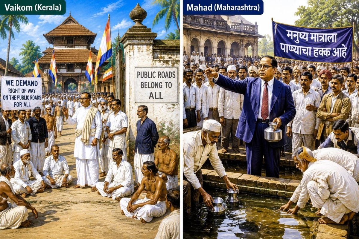 Vaikom and Mahad: Caste Enters the National Question