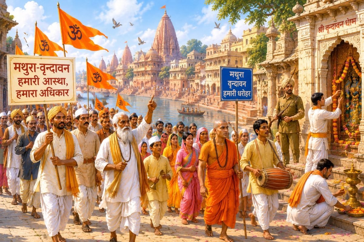 Mathura and Vrindavan: The Braj Country of Krishna.