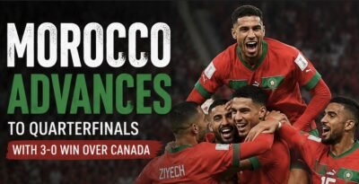 Morocco Advances to Quarterfinals with 3-0 Win Over Canada