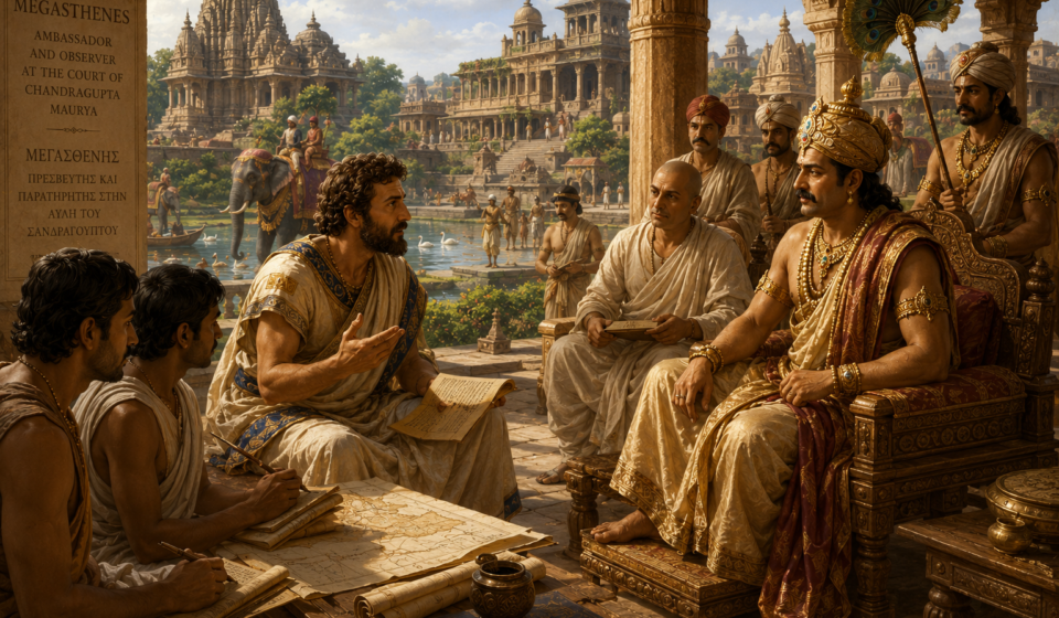 Megasthenes in India: A Greek’s Eyes on an Ancient Land featured image for The Indic Journal.