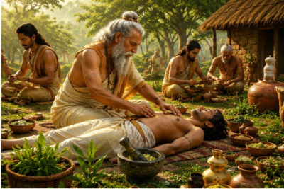 The Atharvaveda and the Birth of Indian Medicine: From Fever Charms to Ayurveda