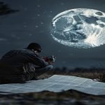 Editorial illustration: Buck Moon Viewing and Photography Tips Emerge
