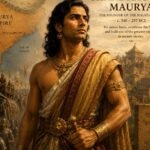 Illustration of Chandragupta Maurya founder of the Mauryan Empire