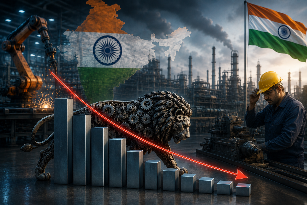 India’s Factory Momentum Cools: What The Latest PMI Signals
