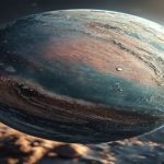 Editorial illustration: First Atmosphere Discovered on Habitable Zone Exoplanet