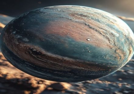 Editorial illustration: First Atmosphere Discovered on Habitable Zone Exoplanet