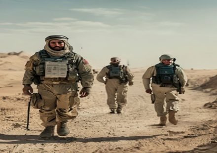 Editorial illustration: Iran Allegedly Used Ad Tech to Track US Troops in Gulf