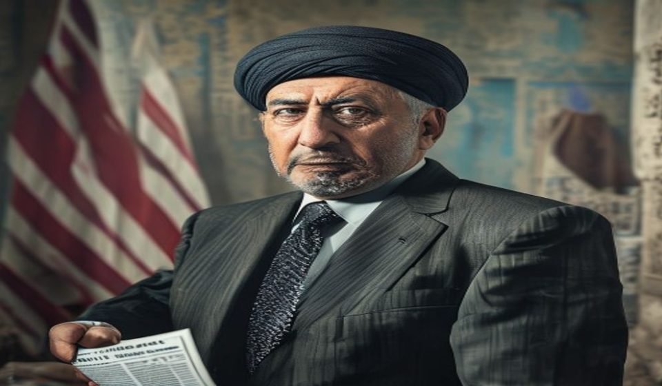 Editorial illustration: Iran's Araghchi Warned Trump's Envoy of Imminent Bombing Threat