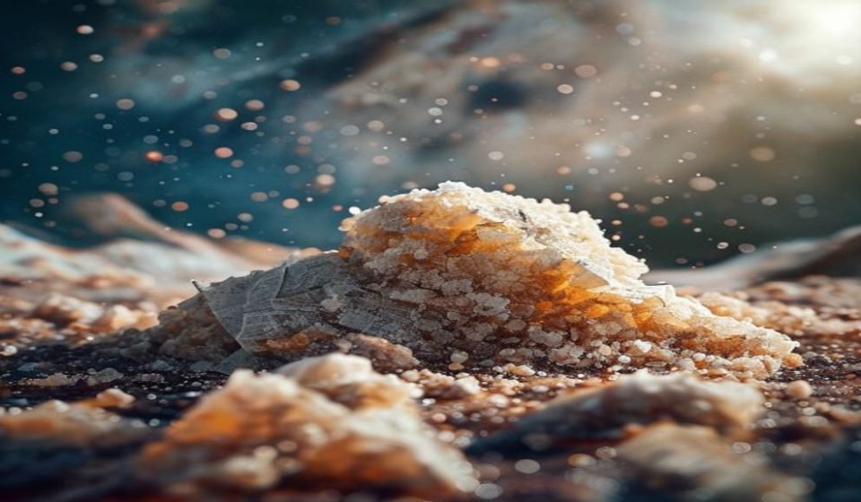 Editorial illustration: Natural Sugar Found in Interstellar Space