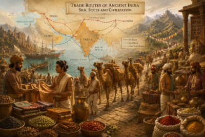 Trade Routes of Ancient India: Silk, Spices and Civilization
