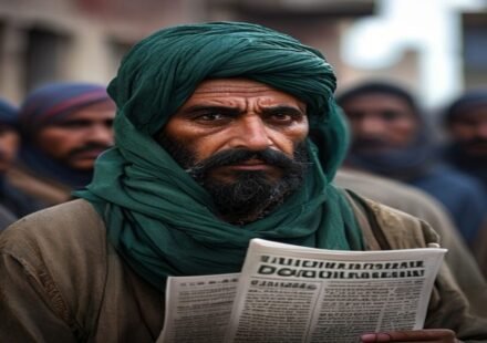 Editorial illustration: Pakistan Demands Dissidents for Grooming Gang Leader