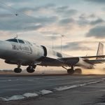 Editorial illustration: Russian 'Doomsday' Aircraft Lands in Tehran