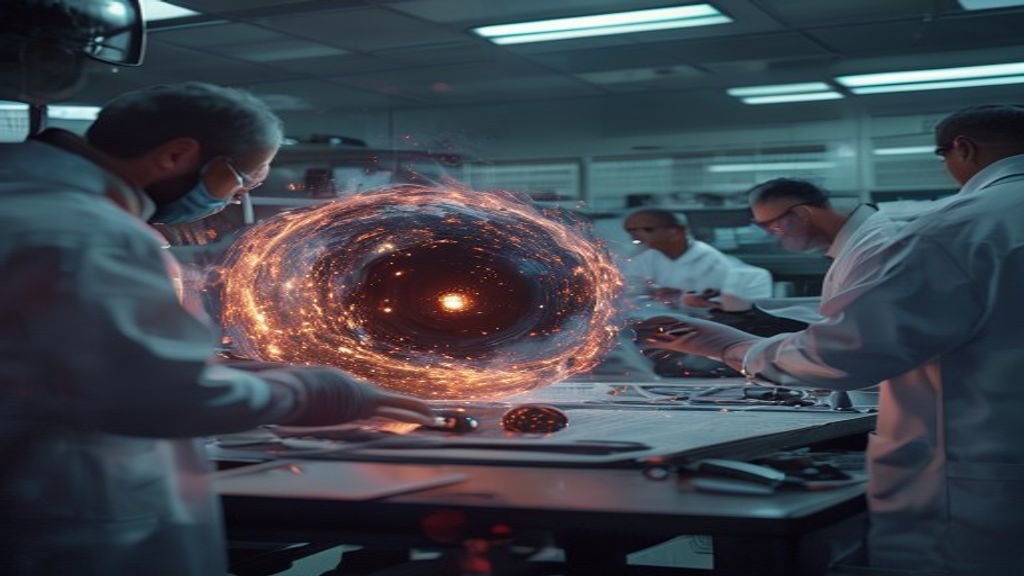 Scientists Create Black Hole Like Energy System in Lab