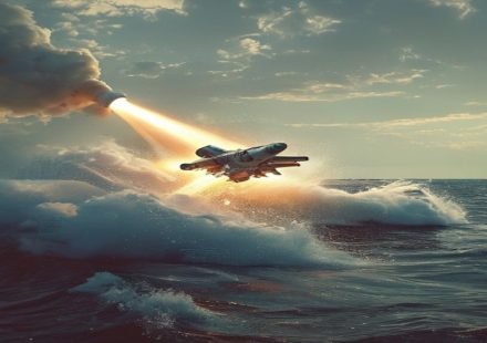 Editorial illustration: Starship's 13th Test Flight Concludes with Indian Ocean Splashdown