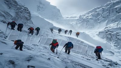 Ten Climbers Missing After Broad Peak Avalanche