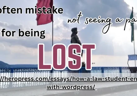 HeroPress: How a Law Student Ended up with WordPress.