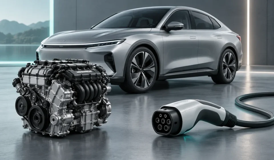 AI-generated representative illustration of automotive; not an event photograph.