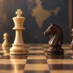AI-generated representative illustration of chess; not an event photograph.
