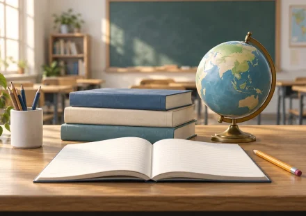 AI-generated representative illustration of education; not an event photograph.