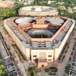 File photograph: Parliament of India — new building.