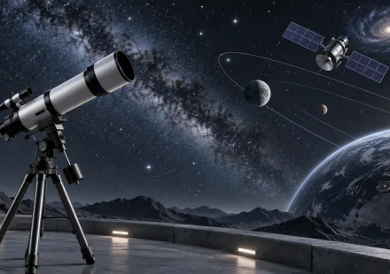 AI-generated representative illustration of space science; not an event photograph.