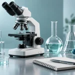 AI-generated representative illustration of science and research; not an event photograph.