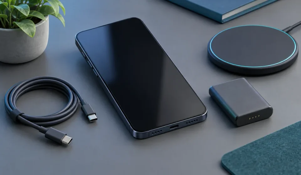 AI-generated representative illustration of smartphones; not an event photograph.