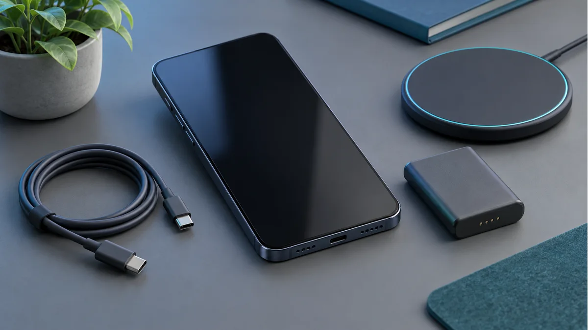 AI-generated representative illustration of smartphones; not an event photograph.